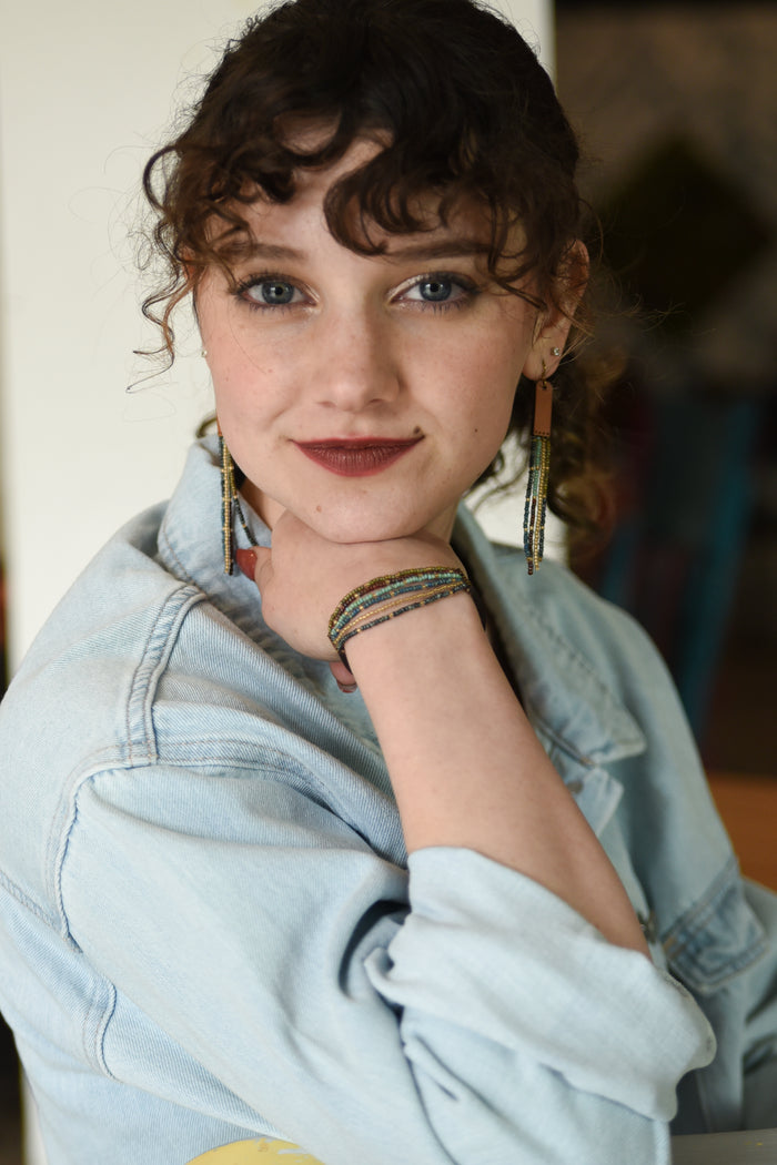 Daybreak Leather + Beads Picasso Bouquet