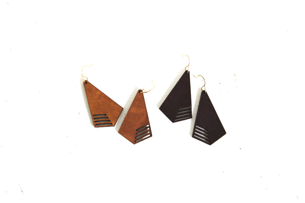 Diffuser Earrings Line Cut