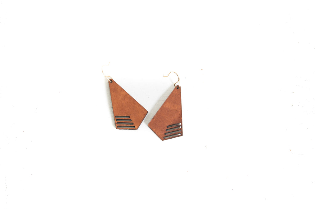 Diffuser Earrings Line Cut