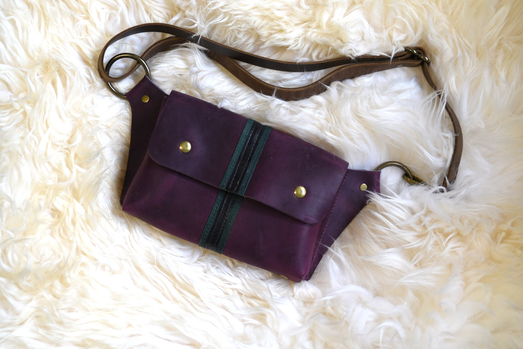 Cascade Hip Purse